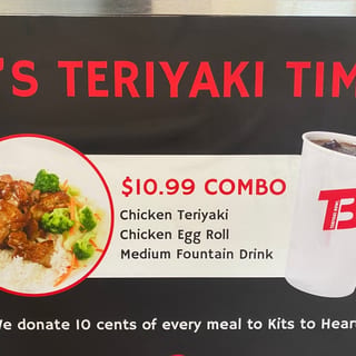 It's Teriyaki Time