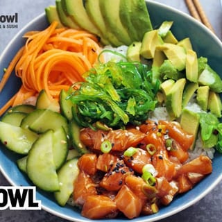 Poke Salmon (raw)