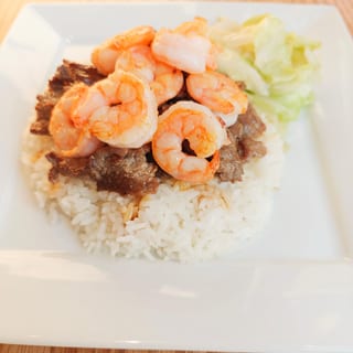 Beef & Shrimp Teriyaki