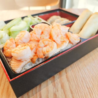 Salmon & Shrimp Bento